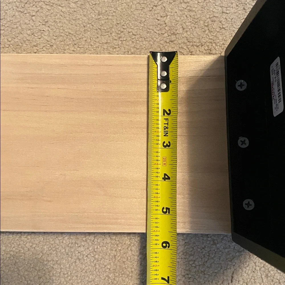 Wooden Shelf with Love Lives Here Sign
